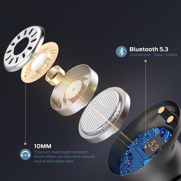 NEW Monster Achieve 300 Airlinks Wireless Bluetooth Earbuds Headphone Waterproof - Picture 4 of 4